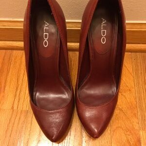 Aldo Pumps (Deep Red)